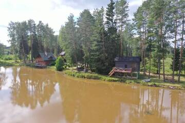 Фото номера Дом с 1 спальней Дома для отпуска Dragon house in the tree! Jacuzzi, Sauna , Apkure! г. Līči 49