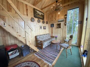 Фото номера Дом с 1 спальней Дома для отпуска Dragon house in the tree! Jacuzzi, Sauna , Apkure! г. Līči 22