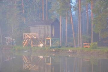 Фото номера Дом с 1 спальней Дома для отпуска Dragon house in the tree! Jacuzzi, Sauna , Apkure! г. Līči 95